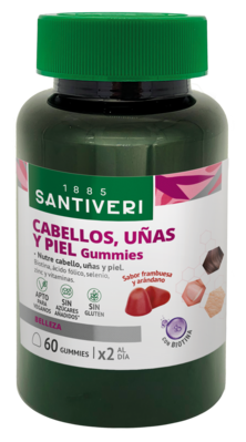 Santiveri Capelli Unghie e Pelle 60 caramelle gommose