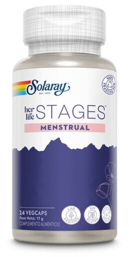 Solaray Fasi del ciclo mestruale: 24 capsule
