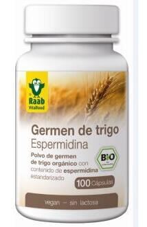 Raab Vitalfood Spermidina Germe di Grano 600 mg 100 Capsule