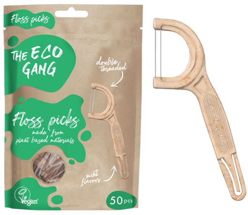 The Eco Gang Scegli il filo interdentale alla menta 50 unit&agrave;