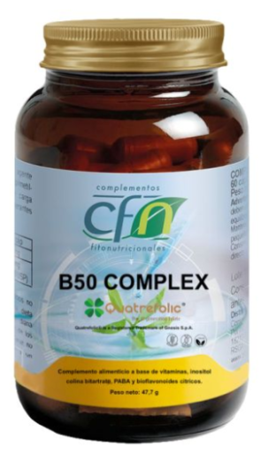 CFN Complesso di vitamina B50 Quatrefolic 60 capsule