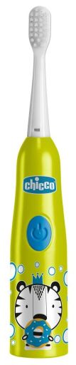 Chicco Spazzolino elettrico Green Tiger 36m+ 1 unit&agrave;