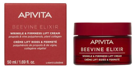 Apivita Beevine Elixir Cream Lift Rughe e Fermezza Texture Leggera 50 ml