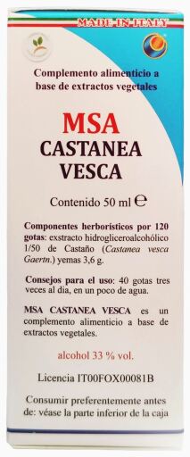 Herboplanet Msa Castanea Vesca Germogli 50 ml