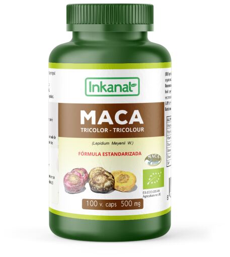 Inkanat Maca Tricolore Bio 100 Capsule
