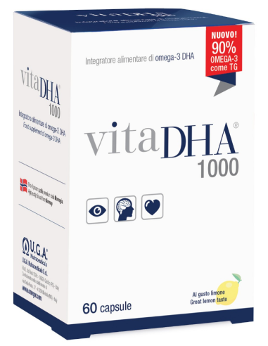 Uga Nutraceuticals Vita Dha 1000 60 capsule molli