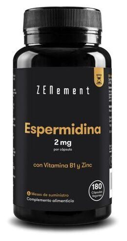 Zenement Spermidina con B1 e Zn 180 Capsule