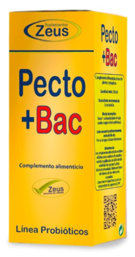 Suplementos Zeus Pecto+Bac 250 ml + 1 Bustina