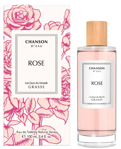 Chanson D'Eau Eau de Toilette Spray alla Rosa 100 ml