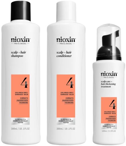 Nioxin Kit Sistema 4 Ispessimento Capelli 3 Pezzi