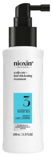 Nioxin Siero System 3 per capelli tinti e danneggiati con lieve indebolimento 100 ml