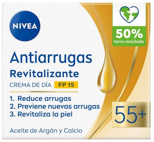 Nivea Crema Giorno Rivitalizzante Antirughe Spf15 50 ml
