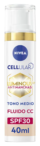 Nivea Fluido Cc antimacchia luminoso 630 SPF30