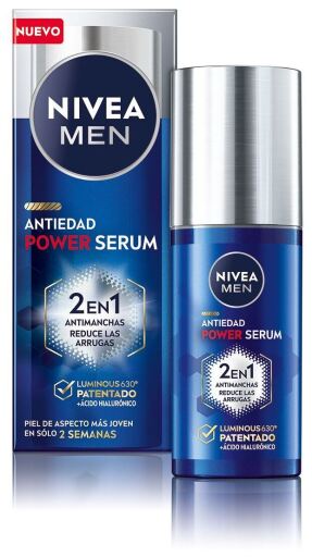 Nivea Siero Potente Anti-Age Uomo 2 in 1 Anti-Macchie 30 ml