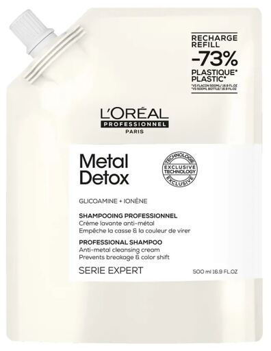 L'Or&eacute;al Professionnel Ricarica Shampoo Professionale Metal Detox 500 ml