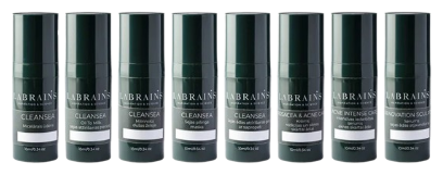 Labrains Custodia Combinazione Pelle Grassa + Problematica 8 Pezzi