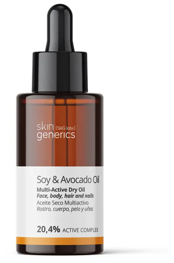 Skin Generics Olio Secco Multiattivo Di Soia E Avocado 20,4% 50 ml