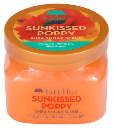 Tree Hut Scrub allo Zucchero Scrub allo Zucchero al Papavero Abbronzato 510 gr