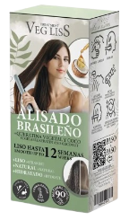 VegLiss Stiratura Brasiliana con Cheratina Vegetale e Cocco 2 Unit&agrave;