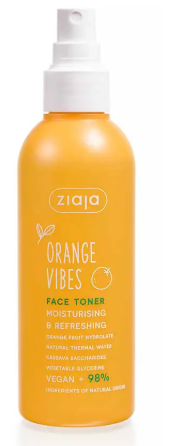 Ziaja Tonico viso idratante e rinfrescante Coconut & Orange Vibes 190 ml