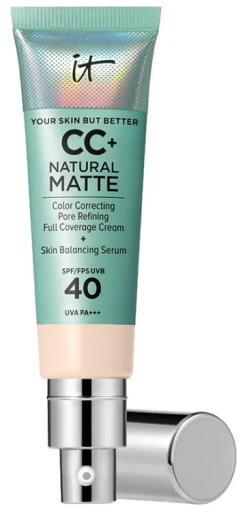 It Cosmetics Fondotinta in crema opaca naturale CC+ SPF40 32 ml