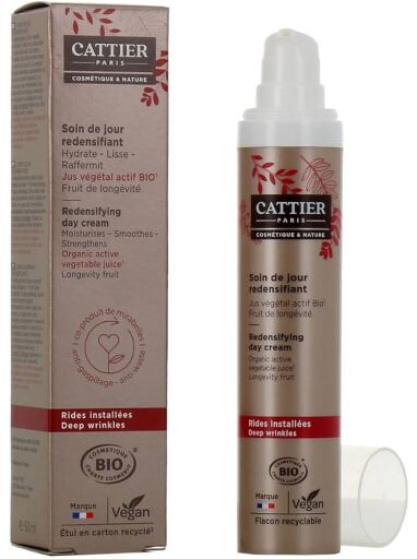Cattier Crema Giorno Ridensificante Rughe e Tonalit&agrave; 50 ml