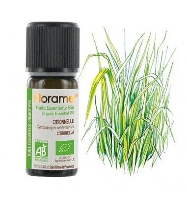Florame Olio Essenziale di Citronella Biologico 10 ml