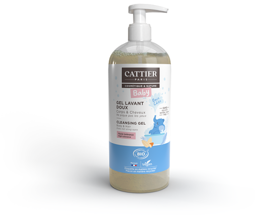 Cattier Gel Bagno Capelli e Corpo Baby 500 ml