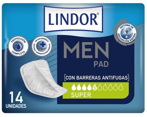 Lindor Assorbente Uomo Super 5 Gocce