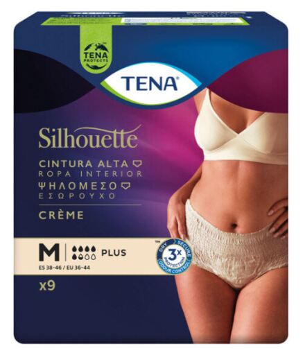 Tena Silhouette Crema Vita Alta Taglia M 9 Unit&agrave;