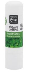 NaturaBIO Cosmetics Balsamo labbra idratante all'acido ialuronico alla menta 5 gr