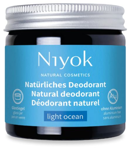 Niyok Deodorante Crema Protezione 2 in 1 Light Ocean 40 ml
