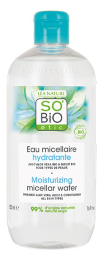 SO'BiO &eacute;tic Acqua Micellare Idratante Aloe Vera 550 ml