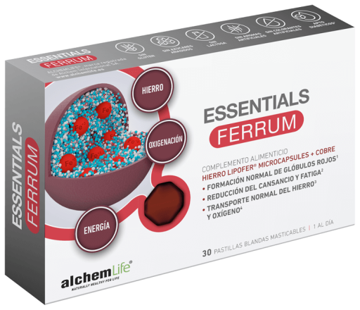 Alchemlife Essentials Ferrum 30 compresse masticabili morbide