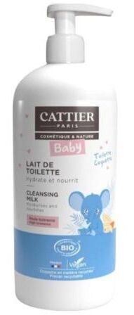 Cattier Latte Idratante Baby Deterge Viso e Corpo 500 ml