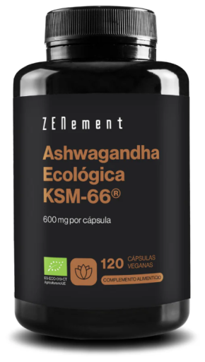 Zenement Ashwagandha biologico KSM-66 600 mg 120 capsule