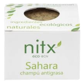 Nitx Sahara Shampoo Solido Antigrasso 85 gr