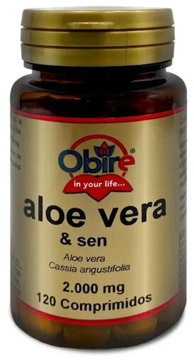 Obire Aloe Vera 2000 mg con Senna 120 Compresse
