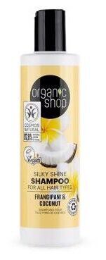 Organic Shop Shampoo Franchipan-Coco Tutti i tipi di capelli 280 ml