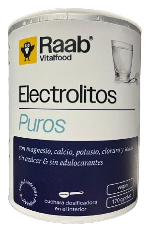 Raab Vitalfood Polvere di Elettrolita Puro 170 gr Vegan