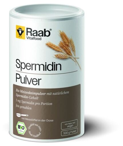 Raab Vitalfood Spermidina Germe di Grano 200 gr Bio Vegan