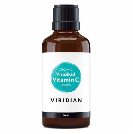 Viridian Viridikid Gocce di vitamina C biologica 50 ml