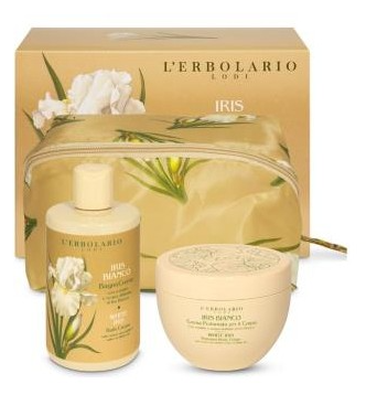 L'Erbolario Iris Blanco Bagno Crema 300 ml + Crema Corpo 300 ml