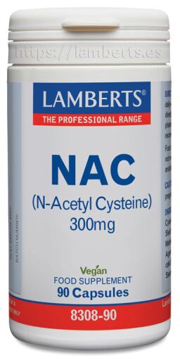 Lamberts Nac (N-Acetil Cisteina) 300 Mg 90 Capsule