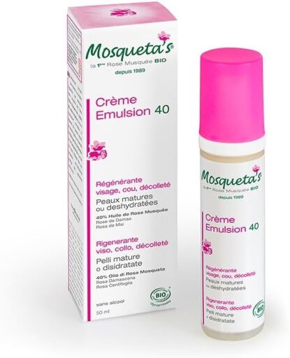 Mosqueta's Emulsione di Rosa Canina 40 Rigenerante 50 ml