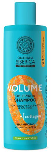 Natura Siberica Oblepikha Shampoo volumizzante al collagene 400 ml