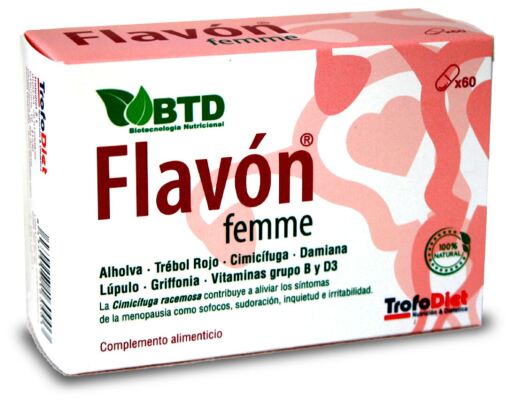Trofodiet Flavon Femme 60 capsule