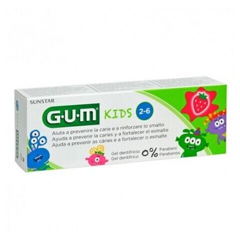 Gum Dentifricio per bambini 2-6 anni Fragola 50 ml