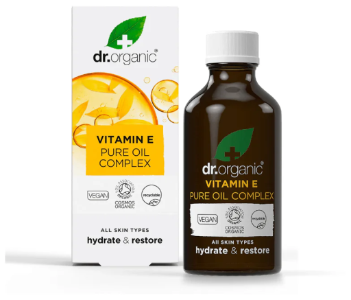 Dr. Organic Complesso di olio puro Vitamina E 10 ml