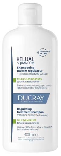 Ducray Kelual Squanorm Shampoo antiforfora grassa 400 ml
